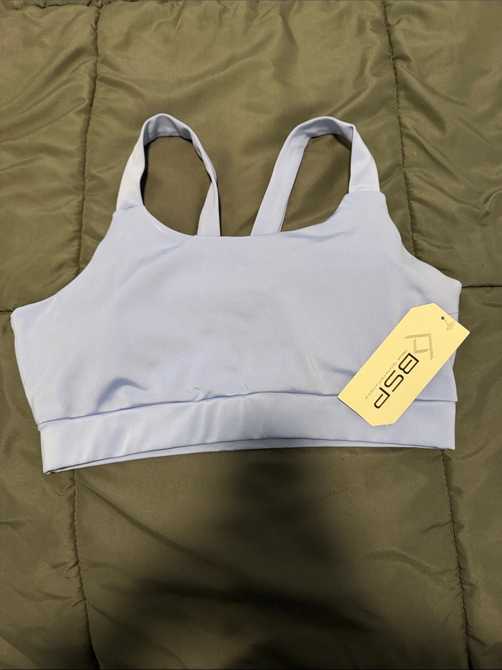 Light Lavender Women's Supportive Sports Bra
